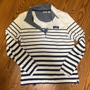 L.L.Bean Striped Pullover